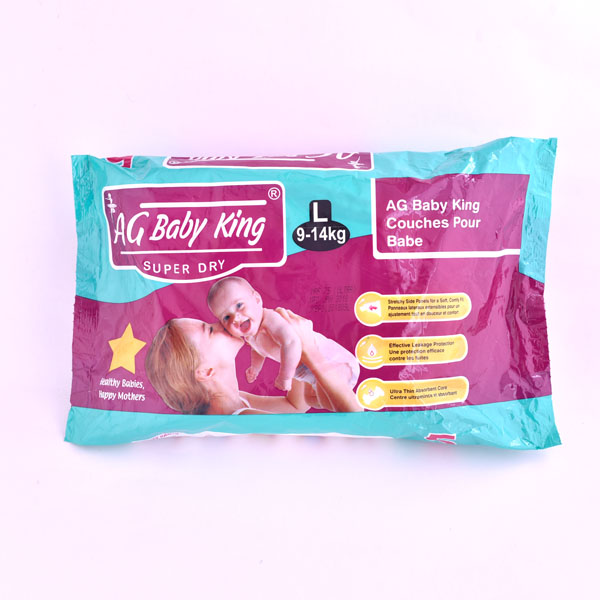 AG Baby King Super Dry - Large (9 to 14 Kgs) : 20 ...
