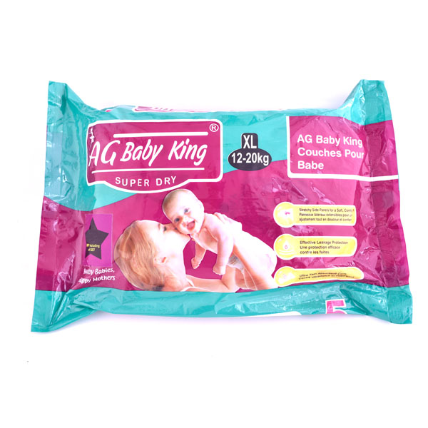 AG Baby King Super Dry - XL  (12 to 20 Kgs) : 20 P...