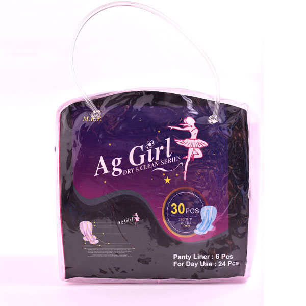 AG Girl Dry & Clean Series 30 Pieces - 280 mm ...
