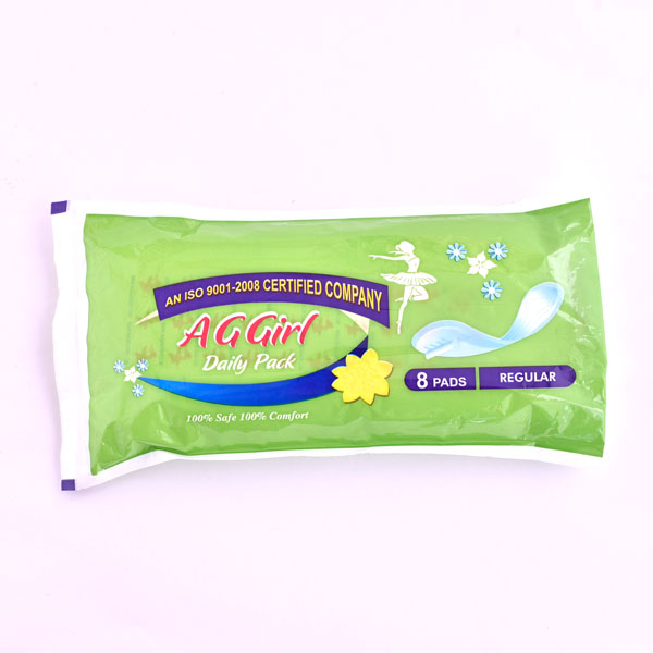 AG Girl Daily Pack (8 Pads) - 235 mm : 8 Pieces (P...